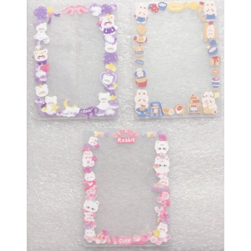 ĐẶT SL2  TRỞ LÊN (mua 5 tặng1) Toploader decor sticker ( đọc kĩ mô tả)