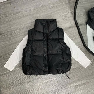 Sét 2 món áo phao gile  + mix áo giữ nhiệt combo  mùa đông cho nữ bigsize 38-65kg-quanaothuba