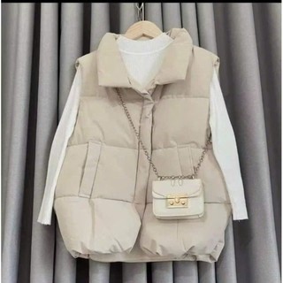 Sét 2 món áo phao gile  + mix áo giữ nhiệt combo  mùa đông cho nữ bigsize 38-65kg-quanaothuba