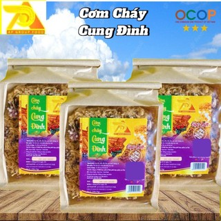Combo 3 Gói Cơm Cháy Lứt Chà Bông Cung Đình - Đặc Sản Ninh Bình, Túi Giấy 250g