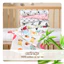 Hộp 2 Khăn tắm sợi tre cao cấp mềm mại cho bé sơ sinh size 110x120cm IQKAO