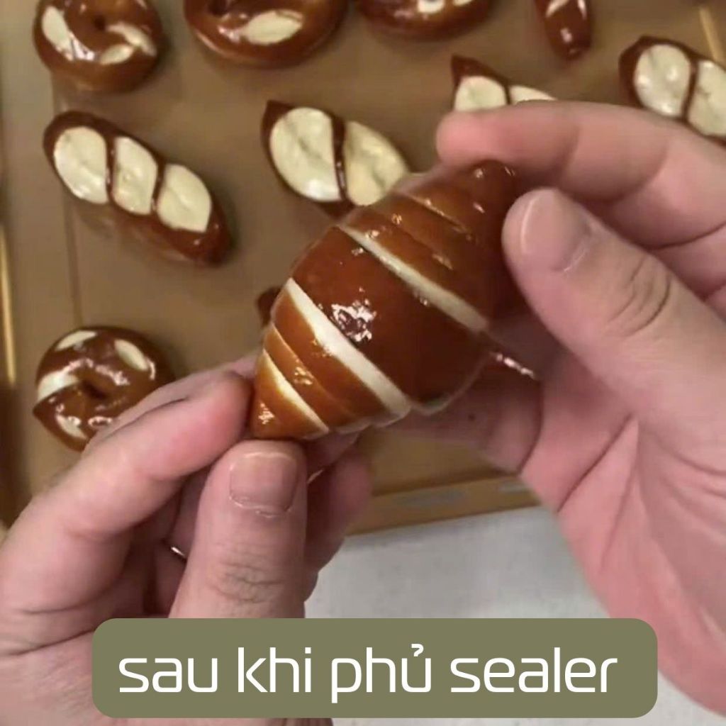 1kg _Sealer HG – Lớp phủ bóng cao cấp gốc nước cho sản phẩm decor, hũ nến, khay trang trí xi măng & bê tông trang trí