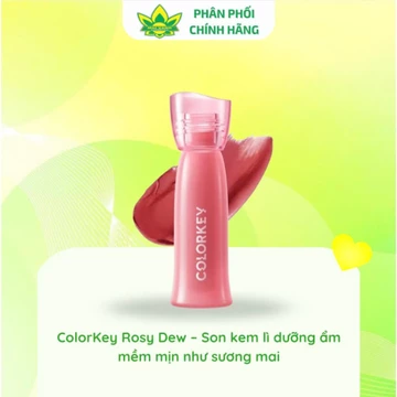 [ Hàng Chính Hãng ] Son COLORKEY Watery Tint, Lì Mịn Nhẹ Môi, Không Dính, Lâu Trôi, Dưỡng Ẩm 2.5g