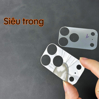 Miếng dán bảo vệ cụm camera 17promax 17pro 17air NANO dẻo