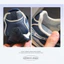 Giày Thể Thao Bé Trai Cao Cấp – Giày Sneaker Trẻ Em Quai Dán Màu Xanh Navy Phong Cách Hàn Quốc (Size 26-37)