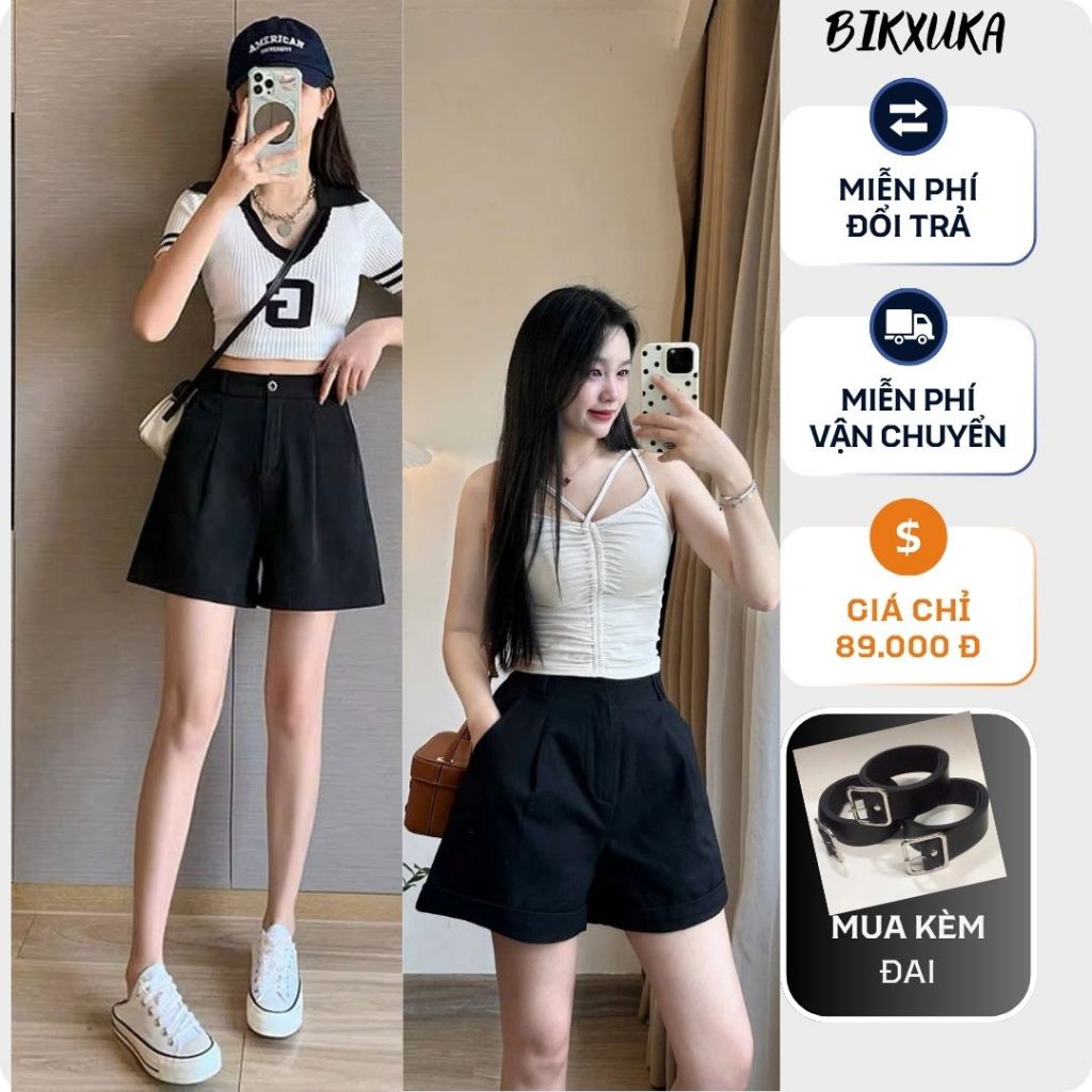 Quần Sooc 2ly Có Túi Cạp Cao hàng cao cấp Dày Dặn ( 40- 75kg ) [S01]