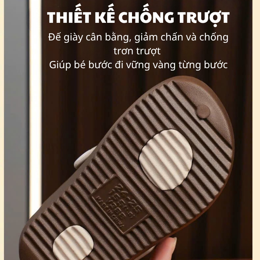 [M072] Dép Sục Bé Trai Bé Gái, Dép Cross Chất Nhựa Eva An Toàn, Đế Chống Trơn Trượt Cho Bé Hoạt Động Thoải Mái TH Kids