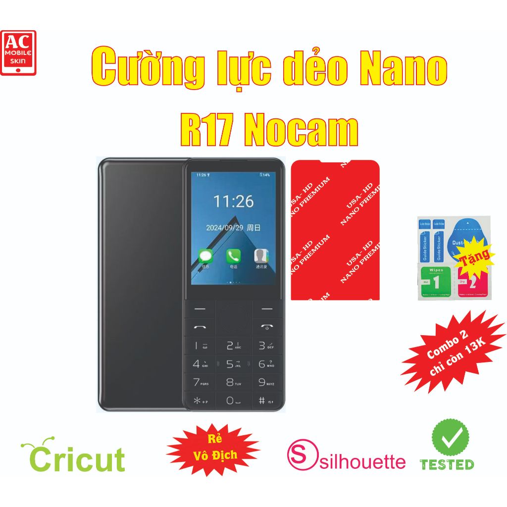 Cường lực dẻo bảo vệ màn hình điện thoại Doov R17 Nocam | Shopee Việt Nam