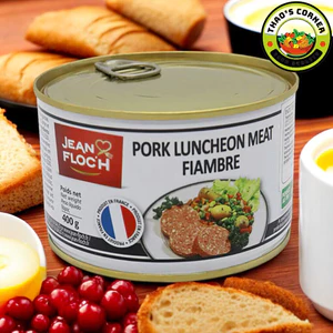 Thịt hộp Lunch Meat Jean Floc’h 400g - Pháp (Thịt heo)