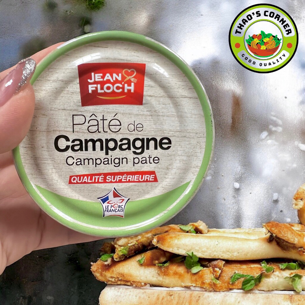[Date 2028] PATE GAN THỊT CAMPAGNE 130G - PHÁP