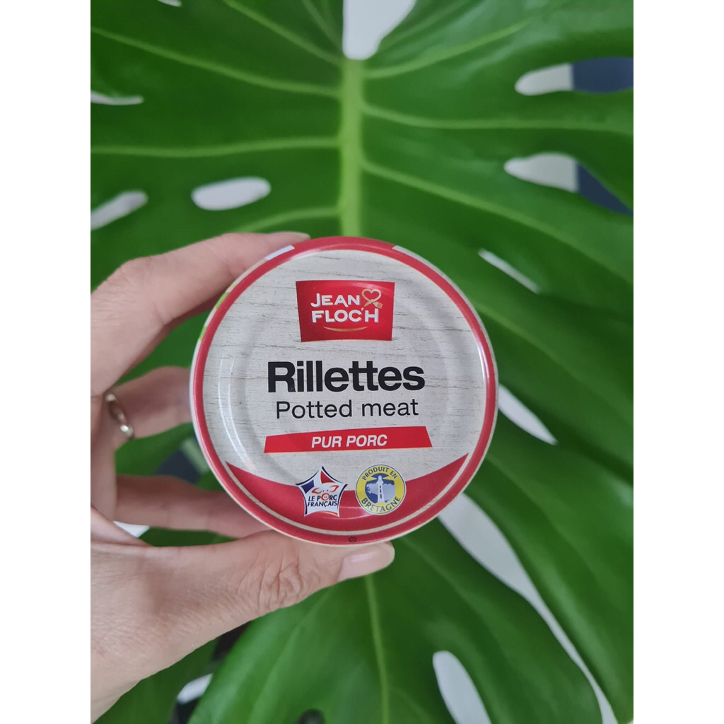 [Date 2028] Pate thịt sợi Rilletes Jean Floch 125g - Pháp