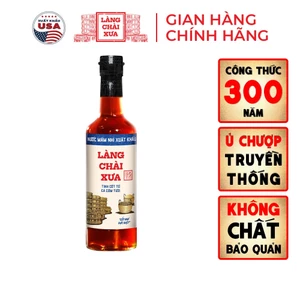 Nước Mắm Nhỉ Truyền Thống Làng Chài Xưa Xuất Khẩu Nhãn Xanh Chai Thủy Tinh 500ml Cốt Nhỉ Đặc Biệt