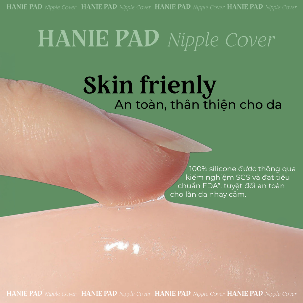 Hanie Pad - miếng dán ngực silicon sinh nhiệt tự thân - sẵn SLL giao sỉ
