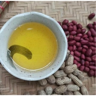 (500ml) Dầu ăn ép từ lạc(đậu phộng) tự nhiên - Pure Peanut Oil-(纯花生油) Natural Healthy Peanut Cooking Oil
