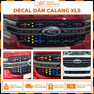Decal dán mặt calang XLS phản quang