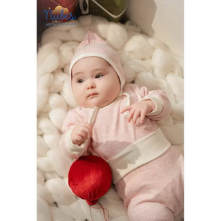 Bộ nubes vải nỉ kẻ hàn quốc sz 6-9,9-12