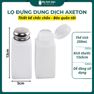 Lọ đựng dung dịch axeton 250ml chất lượng cao