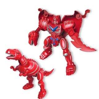 Đồ chơi rô bốt khủng long biến hình lắp ráp cho bé Toys