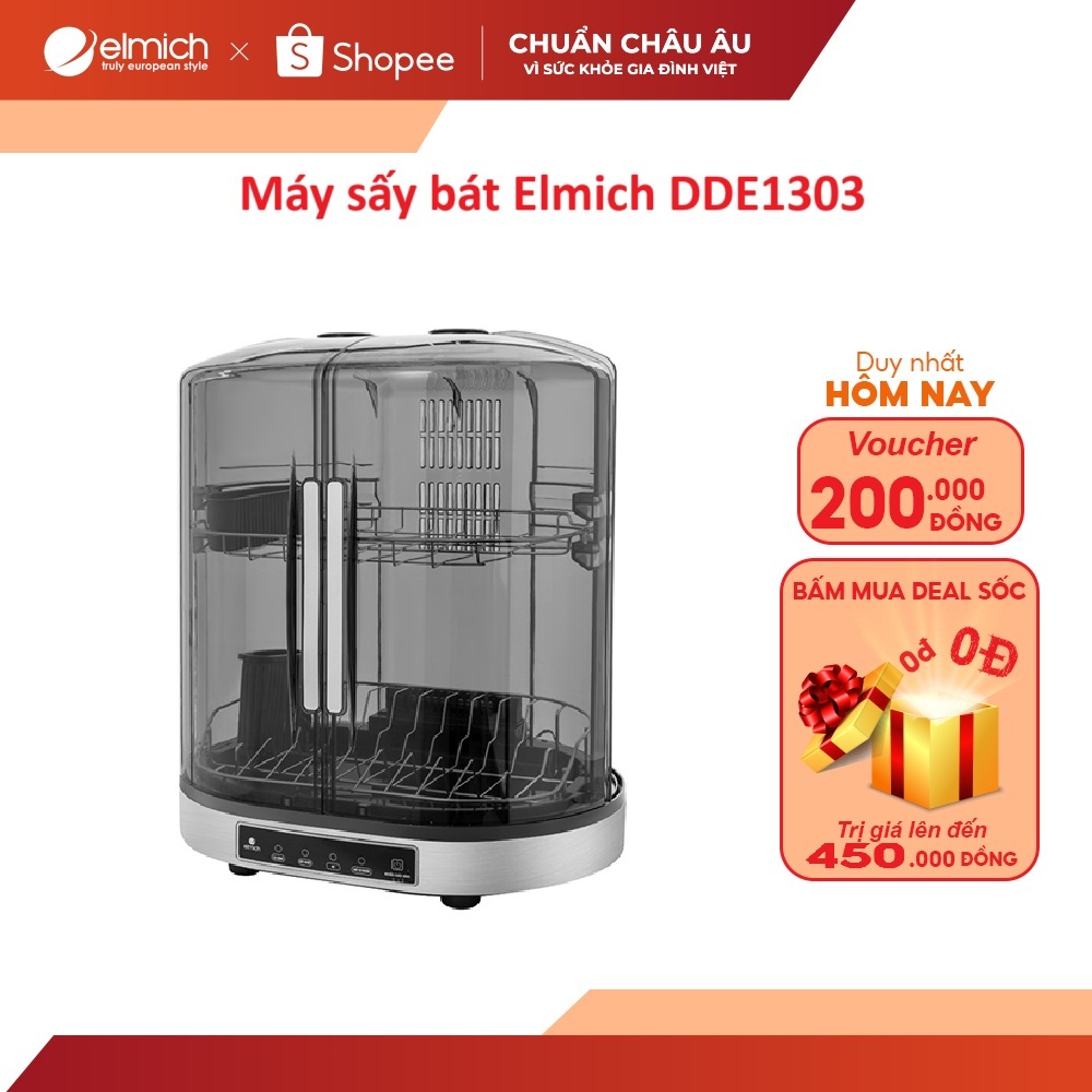 Máy sấy bát Elmich DDE1303
