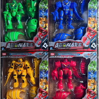 Đồ chơi rô bốt khủng long biến hình lắp ráp cho bé Toys