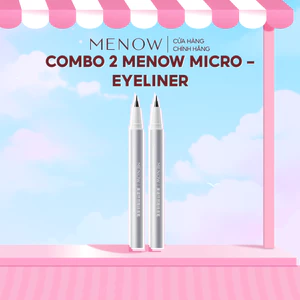 COMBO 02 Bút Kẻ Mắt Đen MENOW SUDDENLY HEART LIQUID EYELINER 0.6ml x2