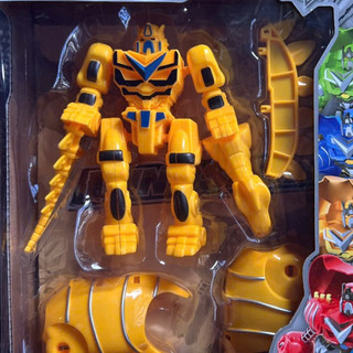 Đồ chơi rô bốt khủng long biến hình lắp ráp cho bé Toys