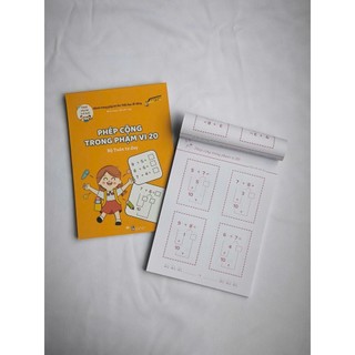 Sách-Phép Cộng Trong Phạm Vi 20-Giúp Con Tự Tin Vào Lớp 1-Bài Tập Toán Cho Trẻ Từ 4 Đến 8 Tuổi [99]