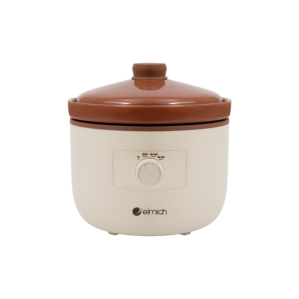 Nồi nấu chậm sứ cao cấp  Elmich 2.5L SCE0429