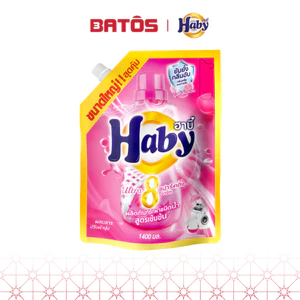 Nước giặt xả HABY 1.4kg - Đậm đặc 2 trong 1- Siêu sạch & Mềm vải- Hàng nội địa nhập khẩu Thái Lan.