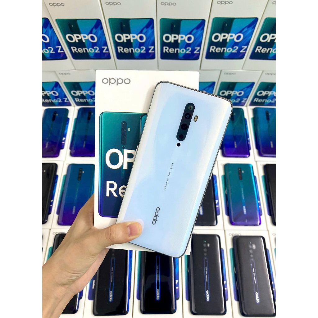 [Chính hãng] Điện thoại Oppo Reno 2Z 8GB/256GB Nguyên zin Đẹp keng Cam Thụt Thò kèm cường lực ốp BH 06 tháng