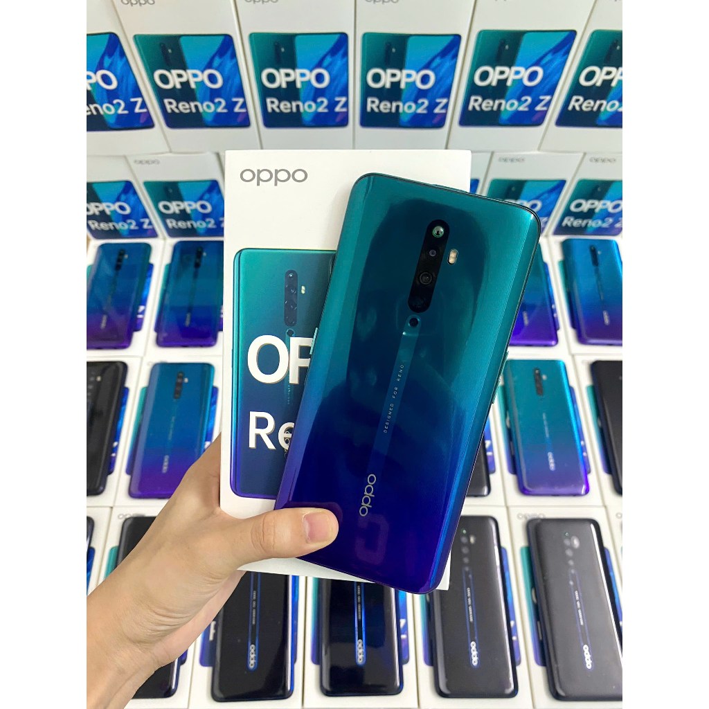 [Chính hãng] Điện thoại Oppo Reno 2Z 8GB/256GB Nguyên zin Đẹp keng Cam Thụt Thò kèm cường lực ốp BH 06 tháng