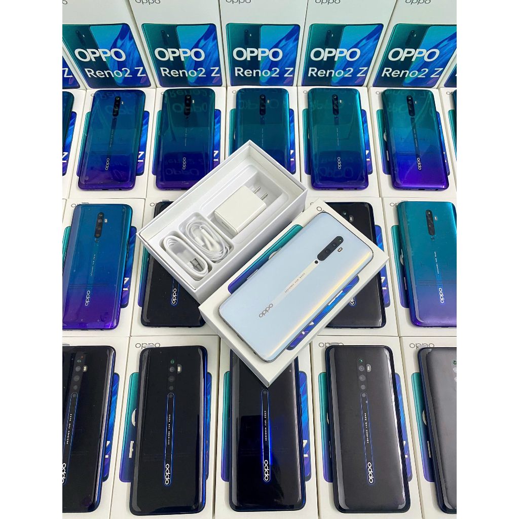 [Chính hãng] Điện thoại Oppo Reno 2Z 8GB/256GB Nguyên zin Đẹp keng Cam Thụt Thò kèm cường lực ốp BH 06 tháng