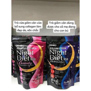 Trà Giảm Cân Orihiro Night Diet Tea Nhật
