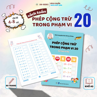 Sách-Bộ 7 Quyển Các Phép Tính Tách, Gộp, Cộng Trừ Trong Phạm Vi 100 - Phù Hợp Cho Bé Từ 4-8 Tuổi(15)