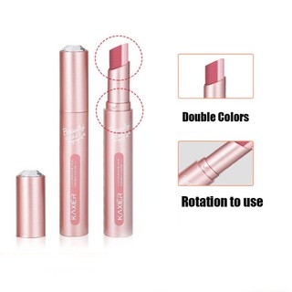 Combo 2 cây Phấn Mắt Dạng Thỏi Kashil 2 Màu Gradient Chống Nước Chống Mồ Hôi Không Phai Màu Lâu Trôi
