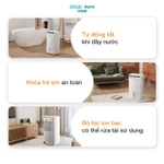 Máy hút ẩm Lumias D6E-12L/ 20L/ 26L/30L/60L- Tự động dừng khi đầy nước - Bộ lọc ion bạc - Ứng dụng Mihome - BH 18 tháng — ảnh 3