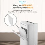 Máy hút ẩm Lumias D6E-12L/ 20L/ 26L/30L/60L- Tự động dừng khi đầy nước - Bộ lọc ion bạc - Ứng dụng Mihome - BH 18 tháng — ảnh 5