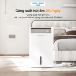 Máy hút ẩm Lumias D6E-12L/ 20L/ 26L/30L/60L- Tự động dừng khi đầy nước - Bộ lọc ion bạc - Ứng dụng Mihome - BH 18 tháng — ảnh 7