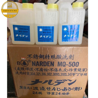 Can 1KG - Nước Tẩy Mối Hàn Inox MQ-500 - Dung Dịch Tẩy Rửa Mối Hàn Hàng Chính Hãng Loại 1