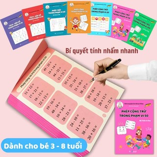 Sách-Phép Cộng Trừ Trong Phạm Vi 50-Giúp Con Tự Tin Vào Lớp 1-Bài Tập Toán Cho Trẻ Từ 4 Đến 8 Tuổi/