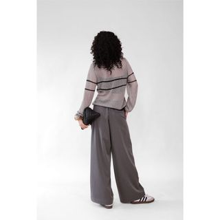 Quần Tây Nữ Ống Rộng JP Fashion, Chất Liệu Kaki Cao Cấp, Kiểu Dáng Thời Trang Dễ Phối Đồ 19012040