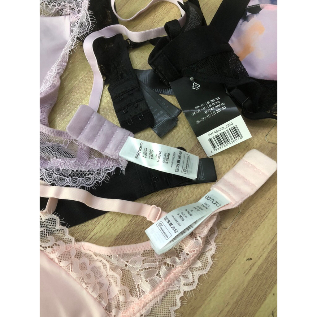 Bra mỏng tag hàng Âu
