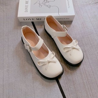 [FORM RỘNG LÙI 1 SIZE] Giày Búp Bê Nữ Dễ Thương Quai Cài Ngang Đế Cao Su Chống Trượt H2510