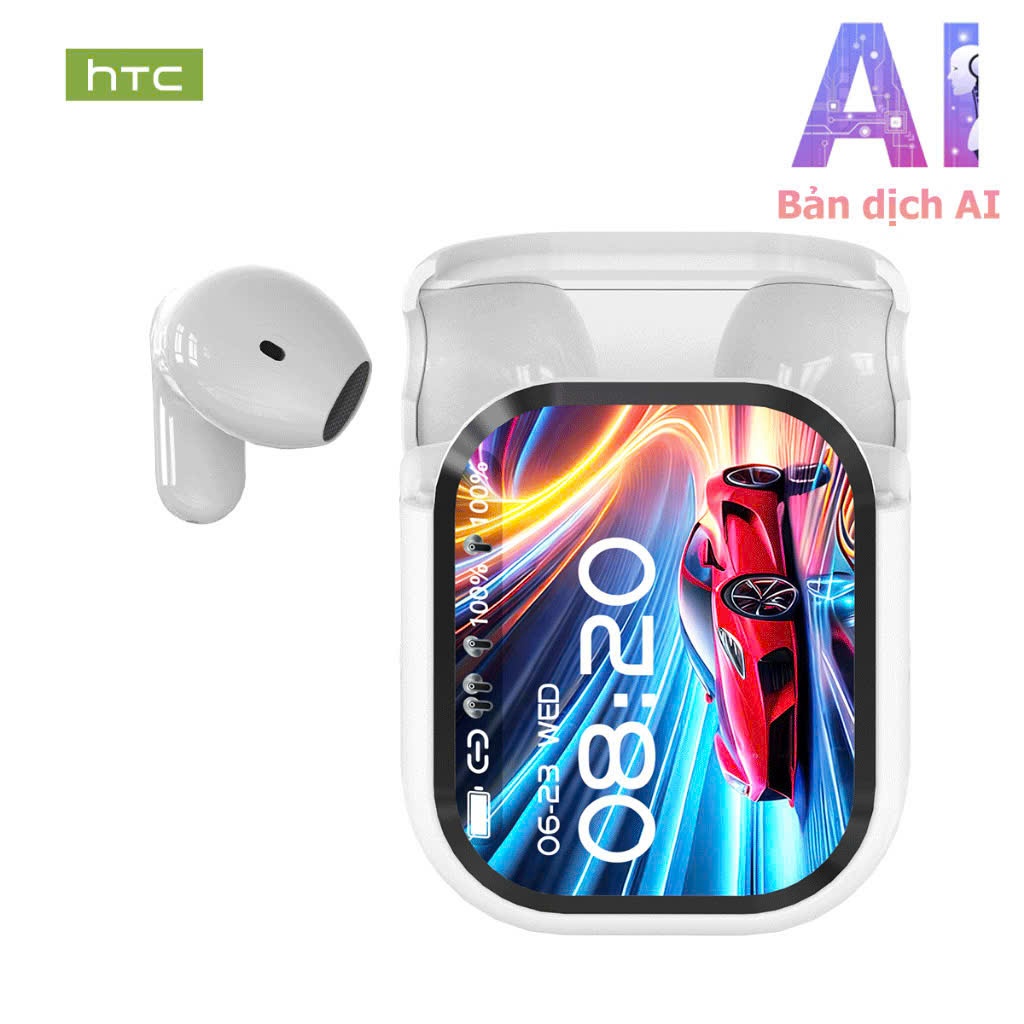 [ HỎA TỐC HCM ] Tai Nghe True Wireless Phiên dịch 134 ngôn ngữ HTC NE20 - HTC NE 20 | Có màn hình LED Tiếng Việt | BigBuy360 - bigbuy360.vn