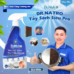 Dr Natro Siêu Tẩy Đa Năng Tẩy Sạch Mọi Vết Bẩn Chai 500ml ( mua 1 tặng 1 miếng chà )