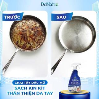 Combo 3 chai Dr Natro Siêu Tẩy Đa Năng Chai 500ml Mua 3 tặng 6( 3 miếng nhám + 3 miếng tím )
