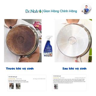 Combo 3 chai Dr Natro Siêu Tẩy Đa Năng Chai 500ml Mua 3 tặng 6( 3 miếng nhám + 3 miếng tím )