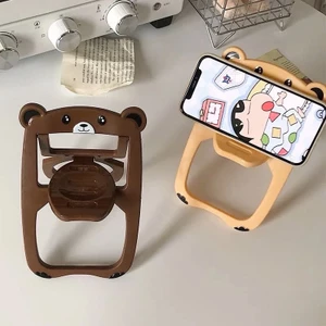 Giá đỡ điện thoại ghế xếp hình gấu cute giá đỡ điện thoại hình ghế nhiều màu kệ để điện thoại