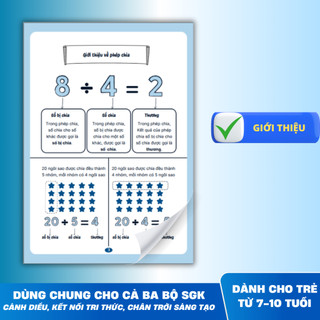 Sách Toán Tư Duy Combo 3 cuốn Thực Hành Phép Chia Dành Cho Trẻ từ 7-10 tuổi