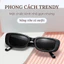 Mắt kính râm mát thời trang nữ nam chống tia UV400 đi biển đi nắng siêu xinh thời trang đường phố Âu Hàn đẹp giá rẻ 252